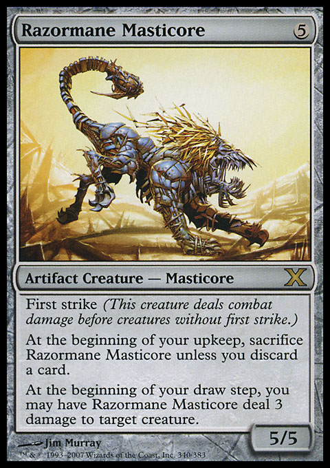 Razormane Masticore